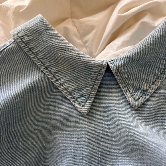 RARE Chambray backwards top Rachel Comey - Picture 4 of 5